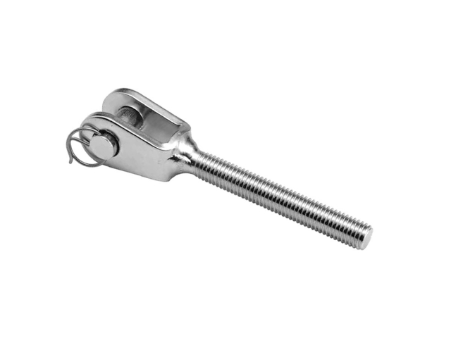 Inox cable clamp
